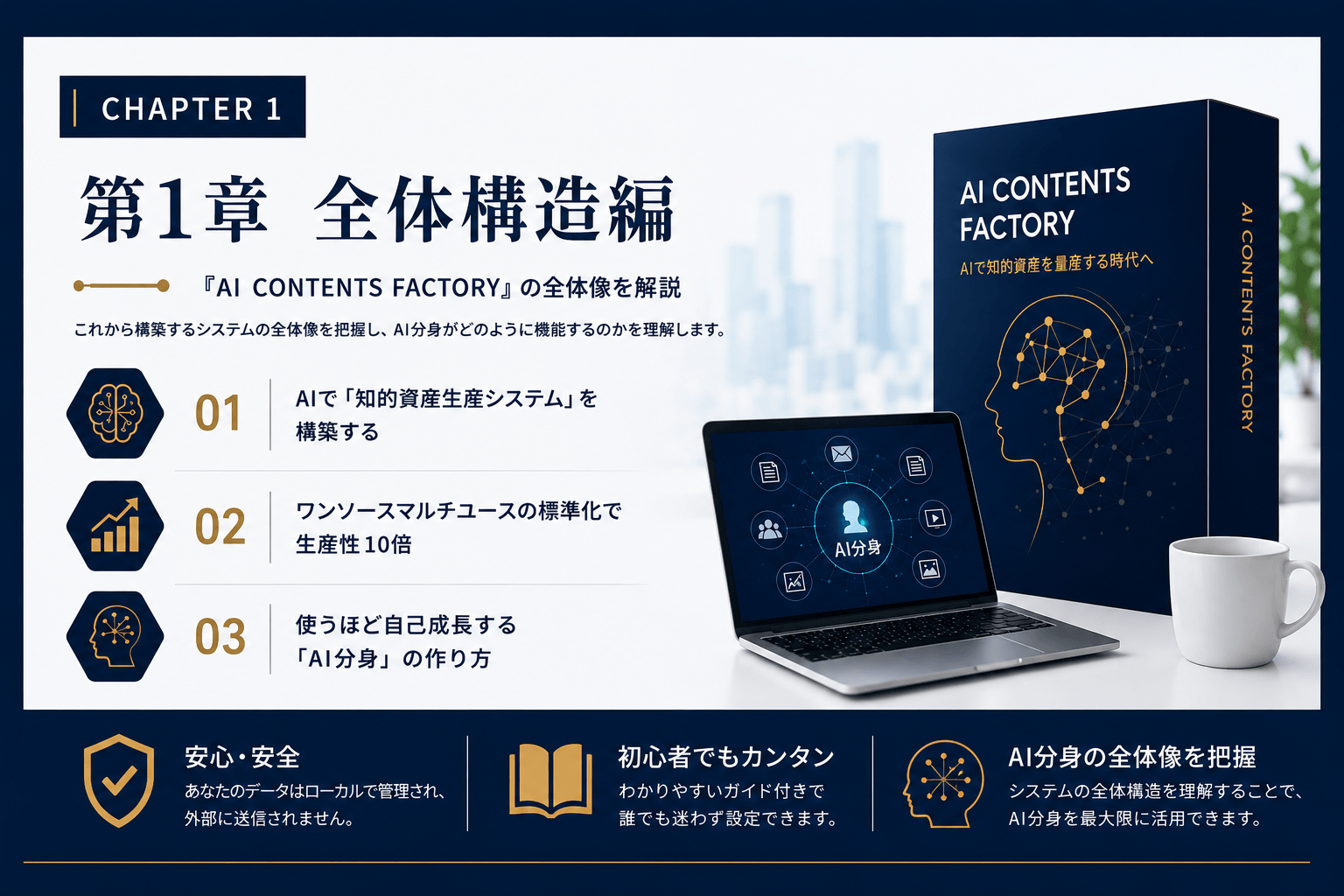 第1章　全体構造編の講座内容