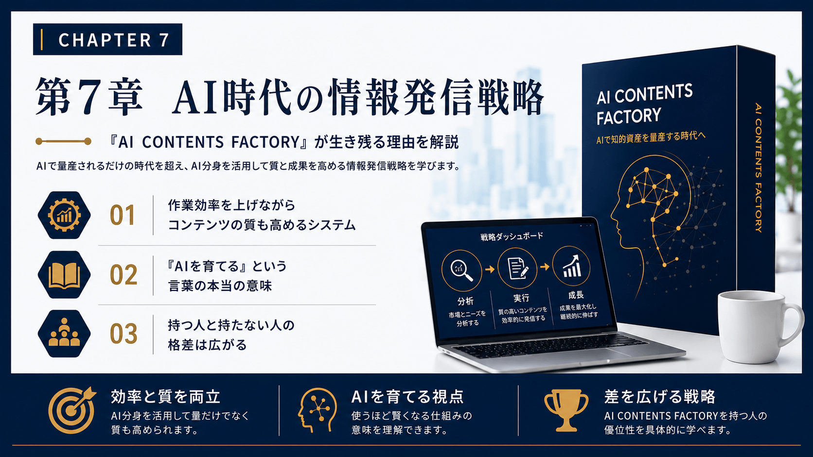 第7章　AI時代の情報発信戦略の講座内容