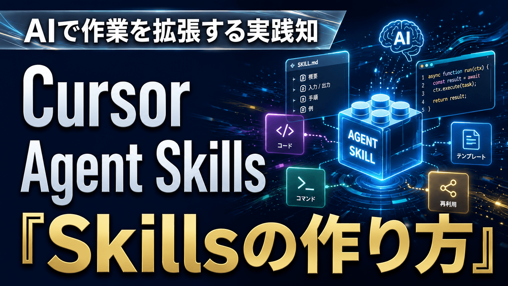 Agent skillsの作り方